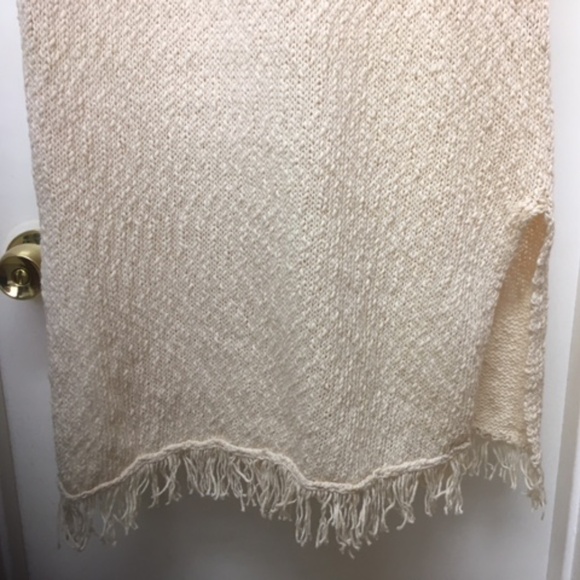 NEW ANTHRO CALLAHAN ISLA IVORY KNIT MIDI DRESS SLITS - Picture 9 of 13